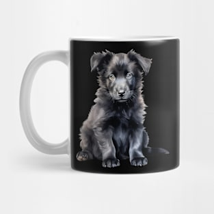 Puppy Belgian Sheepdog Mug